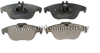 Τακάκια MERCEDES-BENZ C-CLASS  MDB2845, FBP4134, 0054204220, 0054204920, 0054205120, A0054200720, A0054204220, A0054204320, A0054204920, A0054205120, A0054208120, A0064201320, A0064206120, 0054200720, 0054204220, 0054204320, 0054204920, 0054205120, 0054208120, 0064201320, 0064206120, 0074206120