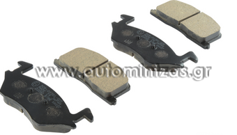 Brake pads TOYOTA STARLET  MDB1504, FBP4081, 04465-10020, 04465-10070, 04465-YZZAE, 04491-10111, 04491-10120, 04491-10131, 04491-10141,