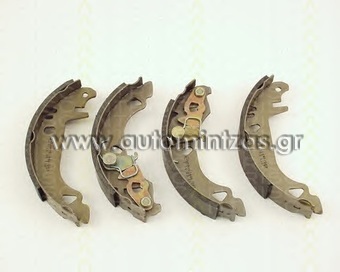 Brake Shoe Set FIAT & LANCIA  170, 215, 361428B, 362312B,  0986487250, 0986487317, 153-070J, 71738378, 77362297, 9945975, 9947773, BB1144A1, 1619, 9945975, 07070, MA105, 53-0070J, MFR268, MFR384, MFR405, MGR384, H8805, 2707, 87070, SBS547, 25569 42184927235, FRI477, FSB477, 84707