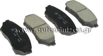 Brake pads MITSUBISHI PAJERO  MDB1996, FBP4086, MN102615, MR475453, MR334950