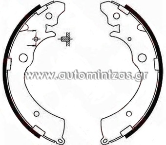 Σιαγώνες HONDA & SUZUKI  MFR376AF, 90R-01195/062