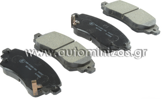 Brake pads TOYOTA COROLLA  MDB2173, FBP4041, 04465-02030, 44650-02140, 04465-02140, 04465-YZZBE