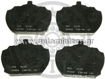 Τακάκια FORD, ROVER & MG    91109274, 91126365, RTC3261, 1571569, 1642643, 5010540, 5015932, 5018907, 5022397, 6567001, 76VB2K021AA, 86VX2K021AA, 89VX2K021AA, AB2SX2K021LA, RTC3261, GBP90245, RTGBP3400, AEU1546, AEU1947, GBP90242, 513083, 520243, GBP90245, 91014594