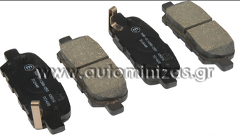 Τακάκια INFINTI & NISSAN  MDB2261, FBP1184, 44060-8H385, D4060-CY025, 44060-AL586, 44060-CB10J, 44060-EG00J, AY060-NS026, AY060-NS030, AY060-NS041, D4060-8H385, D4060-EG50C, D4060-EM11A, D4060-JA00A, D4060-JA00J, 44060-AL585, 44060-AL588, D4M60-EG50C, 44060-EG085, 44060-AM485, AY060-NS038, 44060-EG00K, AY060-NS043