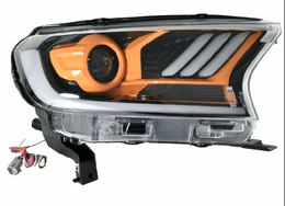 HEADLAMP FORD RANGER '15- PERFORMANCE ORANGE RIGHT