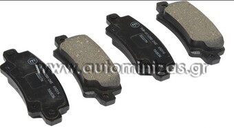 Brake pads TOYOTA COROLLA  MDB2596, FBP1503, 04466-02020, 04466-YZZD9, 04466-02070, 04466-02040, 04466-02160