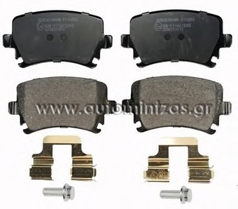 Brake pads MITSUBISHI L200   MDB2580, FBP2099, 37624, 13046056312, 605631, 572574B, DB1774, ADC44272, 0986494211, 0986494268, 986494211, 8227910,  LP2074, 355013221, 8DB355013221, J3605065, 2207910, 24529, 24530, 5028740695190, 8728D1519,  4605A198, 4605A284, MZ690356, 12371, 2124201, 8070, GDB3435