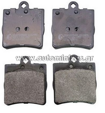 Brake pads CHRYSLER & MERCEDES-BENZ  MDB1926, FBP2208, 05126300AA, 05139902AA, 5126 300AA, 5139902AA, K05126300AA, 0024207120, 0024207420, 0044201720, 0044209120, A0024207120, A0024207420, A0044209120