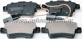 Brake pads ABARTH & FIAT  MDB2779, FBP4036, 77365886, 77365464