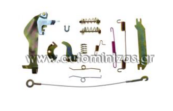 Replacement brake shoe repair kit Nissan D21  15058441L, 15058441R