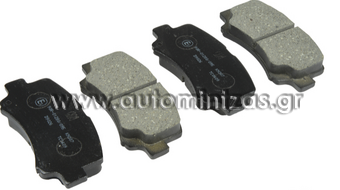 Τακάκια SUZUKI WAGON  MDB1945, FBP4162, 55810-75F10, 55810-75F00, 55810-75F12, 55810-75F10-000, 55810-75F12-000, 55810-75F00-000, 55810-75F11, 55810-75F11-000, 55810-75F30, 55810-75F30-000, 55810-75F31, 55810-75F31-000, 55810-75F32, 55810-75F32-000, 99000-990YN-002