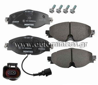 Τακάκια AUDI, SEAT, SKODA & VOLKSWAGEN  MDB3340, FBP1678, 8V0698151, 8V0698151A, 8V0698151B, 355020191, 8DB355020191, 25683, 25684, T2239, 151501, 2568301, 8V0698151D
