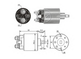 Μπουτόν μίζας NISSAN & SUBARU  139833, 2114-27505, 31204-PD4-005, 23343-W0400, 429916700, 211427502, 211477505, S114348, S114362, S114398, S114418, S114419, S114419A, S114426, S114456, S114556A