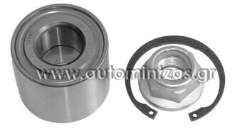 Wheel Bearing Kit RENAULT     BK1408, 52747-28000, MB 242953, MB 584600, MR333394, 43234-AX000, 43262-00Q0B, 43262-00QAA, 43262-1HA0A, 43262-1HA1A, 43262-AX000, 43262-AX06C, PW828016, 7700754393, 7701208058, 7701209504, 7703034250, 7703034118, 7703066036, 8200649356, 8200741443, 5577, R155.77, 27326, 30870423, 30873324