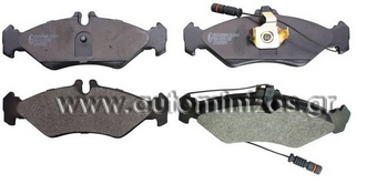 Τακάκια MERCEDES-BENZ & VOLKSWAGEN  MDB1737, FBP4122, 1502031, 0024203820, 0024205620, 0024206920, 0034206420, 0044205620, A0024203820, A0024205620, A0024206920, A0034206420, A0044205620, 2D0698451D, 2D0698451C, 2D0698451A