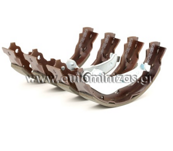 Σιαγώνες φρένων σετ TOYOTA YARIS FR '01, AYGO '05, SUZUKI SWIFT '05, OPEL AGILA '08, 04495-0D020, HST-TY-074