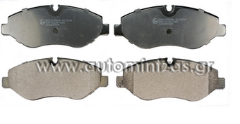Τακάκια MERCEDES-BENZ & VOLKSWAGEN   MDB2803, FBP4025, 6800 6732AA, 6800 6732AB, 0044206720, 0044208320, 0054202120, 0054205220, 0054207020, 0064208420, 9064210400, A9064210400, 2E0698151, 2E0698151B, 2E0698151E