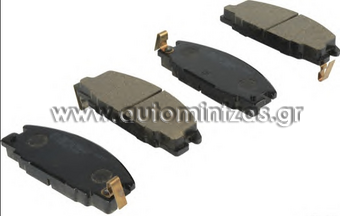 Brake pads ISUZU & OPEL  MDB1421, FBP2010, 94483220, 94461155, 8-94483-220-0, 8-94461-155-0, 8-94335-787-0, 4310469, 8-94483-220-1, 8-97049-429-1