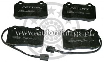 Τακάκια ALFA ROMEO & FIAT   77362239, 9949509, 9949533, 9950812, 77362227, 9947643, 13.0460-4968.2, 13.0460-4985.2, PA1328, P23074, FDB1508, B1.G102-0378.2, 6113929, 8DB355018-421, 8DB355018-421, 181598