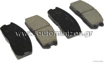 Τακάκια mitsubishi  36178, C15024ABE, AC439581D, 1060RB, ACT299, PAD437, 5005524, ADB0235, LP467, 21126, 50524, D6010, 017500, MFP2524, 2202380, MB162521 MB366969, MB407460, MB534583, MB534587, MB668722, MB865116, MC112087,  MC865116, MK528483, MR162521, MZ690337, X3511008