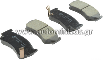 Τακάκια NISSAN ALMERA  MDB1760, FBP1122, 41060-1N090, 41060-1N890, 41060-3N390, 41060-VB190, 41060-VC090, D1060-1N090, 41060-2N391