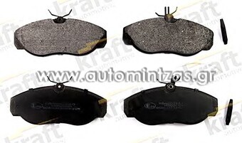 Τακάκια CITROEN, FIAT & PEUGEOT    425117, 4251-17, 425451, 4254-51, 77362212, 9945788, 71752980, 425116, 4251-16, 6003410, 363702160301, BP810, MBP810, 2486.02, GDB1106, 301010, 598070, P5863.02