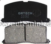 Brake pads TOYOTA    04465-10020, 04465-10070, 04465-YZZAE, 04491-10131, 04491-10141, 36711, 300105, 301521, 50-02-284, T112-10K, LP742, BP1199
