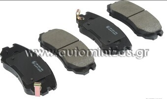 Τακάκια HYUNDAI & KIA   MDB2267, FBP1155, 58101-2CA10, 58101-2CA20, 58101-2CA20AT, 58101-2EA10, 58101-2EA11, 58101-2GB00, 58101-2HA10, 58101-38A80, 58101-38A81, 58101-38A90, 58101-3CA70, 58101-3CA80, 58101-3KA01, 58101-3KA40, 58101-2CA11, 58101-3KA61, 58101-2KA10, 58101-1FE00, 58101-1FE01, 58101-2EA21, 58101-1FA50