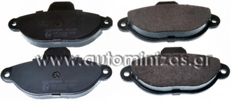 Brake pads FIAT & LANCIA  FBP4043, MDB1573, 5892737, 71770985, 77362185, 77362479, 9947976, 9948045, 9949183, 9947468, 9948054