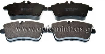 Τακάκια MERCEDES-BENZ A-CLASS  MDB2671, FBP4161, 1694200120, 1694200820, 1694201220, 1694201920, A1694200120, A1694200820, A1694201220