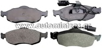Brake Pads Set FORD     36808, 36808OE, 36809, 36809OE, AC493081D, PAD802, 13046070562, 13046070572, 13046070602, 607056,  21396, 5715220986424359, 0986460971, 986424359, 986460971, 8221461, 8222051, LP781, 1073732, 1079348, 1095202, 1096940, 5029148, 6687176, 6877836, 6877837, 6882582, 7204067, 93BB2K021FB, 886808, GDB1108, 363700201081, 363702160265, 430216170265, 317, 9839, 31876, 1481, 2141, GDB1108, V250138, V2501381, V258103, 597170, 598033, 213961801, 215601852