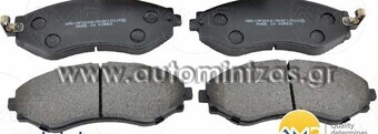 Τακάκια CHEVROLET & DAEWOO    96349060, 96495227, 96253367, 96245178, 96281937, 96405129, S4510011, 96253382, 96446742, 96281939, ASN-2078, D360O03