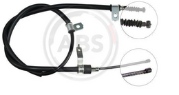 Ντίζα χειροφρένου  DAIHATSU FEROZA    46420-87606-C, 4DB0162, 46420-87606-000
