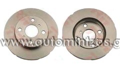 Brake disks  Toyota Yaris   MDC1392, 435120D010, 4351252020, 4351252050