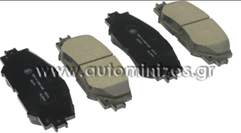 Brake pads SUBARU & TOYOTA  MDB2786, FBP2138, 04465-42160, 04465-02220, 04465-12610, 04465-02310, 04465-YZZDR,