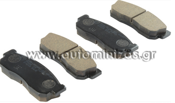 Brake pads NISSAN & SUBARU   MDB1207, FBP4075, 41060-75A90, 41060-67A90, 41060-62A90, 41060-14A25, 72519-3121, 41060-03A25, 41060-01A85, 41060-13A91, 41060-61A86, 41060-A1786, 72519-3120, D106M-A1885, D106M-N1885, L1060-13A25, 72519-1990, 72519-1630, 72519-1220, 41060-12A25, 41060-77A90, DA060-D1485KE, D1060-89A91, DA06M-D1485, AY040-KE023