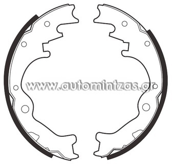 Σιαγώνες MAZDA  B2000  K3378, K-3378, LS1706, GS8550, J3503033, 8869, UB7126330C, UBY22638Z, UB712638ZB, UE022638Z, UE0226310, U00926310A, U0Y92638ZA, J3503033,  LAY12638ZA, UB7126330, UB712638Z, UB7126310, LAYJ2638ZA, LAY32638ZB, LS1642, M693, 9051, LS1304, 0986487435, FRI343, 361229