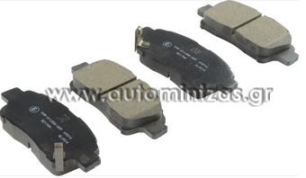 Τακάκια TOYOTA YARIS   MDB2006, FBP1230, 04465-59020, 04465-52070, 04465-52130, 04465-52140, 04465-52050, 04465-YZZCJ, 04465-52040, 04465-59010, 04465-52041