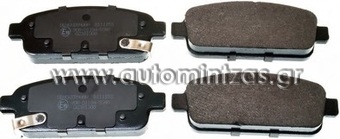 Τακάκια CHEVROLET & OPEL   MDB3087, FBP1363, 37790, 37790OE, J00960, 1005420039, 1005420040, 1005420120, 1105420039, 1105420040, 1105420120, 573335B, 13046072642, 13047072642, ADG042123, 0986494435, 0986TB3105, 13300867, 13319294, 8228400, ADB32024, CBP32024, LP2167, B111153, 16893, 16894FDB4263, FDB4265, FSL4263, FSL4265, FBP1725, 8570, B1G10209532, 6118449, 2072R, 8DB355015211, 8DB355015221,  4029416271008, 181943, 16BP1591, 573335J, 573335JC, D10179, JQ101147, 143202, 143212, 05P1575, BD1811, 323700009000, 363700201956 363700201957, 363916060433, 6957, 2208400, 1010, MDB3182, FD7455A, FD7457A, 223645, 223647, 0542039, 0542040, 13300867, 13319294, BPA143202, 12398, T1956 T1957, PBP4265, D204017, BDS773, GDB1844, V400682, V4006821, 301055, 601055, 839730, P1532302, P1532312, 250961651, 250961652