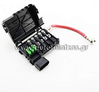 Ασφαλειοθήκη μπαταρίας AUDI A3 '96, SEAT CORDOBA '99, IBIZA '99, LEON '99, SKODA OCTAVIA '97, VOLKSWAGEN BORA '98, CADDY '96, GOLF '97, POLO '99, 1J0937550A, EBP-VW-001