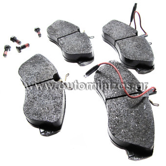 Brake Pads Set CITROEN, FIAT & PEUGEOT    21799, 21800, 4006633141109, 602977, 571840B, 571840X, 425119, 425452, LP878, 77362209, 9945810, GDB1106, P402S