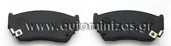 Brake pads NISSAN   41060-50Y90, 41060-50Y93, D106M50Y94, DA06M-50Y93, 50-01-149, PA1140, LP783, LP804, D1133M, BP1014