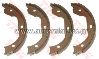 Brake Shoe Set BMW & VOLKSWAGEN   9109, 03013704192, 7L6698525, 362433B, 34410148879, 34410393646, 34411156962, 34411165546, 34411165962, 34416756538, 34416761293, 34416780041, 34416790186, 0986487625, LS1920, 23851, 5184782, 530019, KR960, MG960, MFR544, 2715695, H9505, 6270, BS1118, 91058700, 562805, 7L6698525, 109901062, 109901063