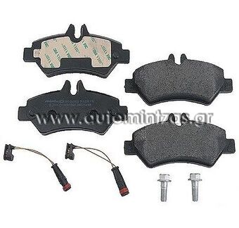 Brake pads MERCEDES-BENZ & VOLKSWAGEN  MDB2802, FBP1562, 37555, B007EDWYH8, PAD1516, 13046038322, 13046038372, 13046038722, 603832, 603837, 603872, 55512578, BA2277, 573507B, DB1972, 0986494123, P50084, LP1983, BL2024A4, C3016MM, 0044206920, A0044206920, 29190, 5028740630726, 8431D1317, 12430, GDB1697, 2E0698451, WBP29190A
