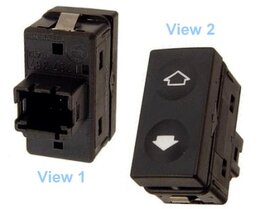 Electric window switches  BMW E36  61311387387