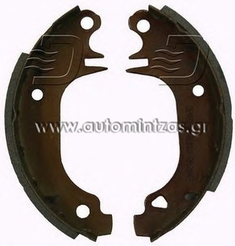 Brake Shoe Set  PEUGEOT & RENAULT   SHU407, 650203, 361272B, 362252B, 487275M, LS1273, LS1293, LS1382, FSB182, FSB293, HP1492, 361272J, 362252J, 03110, MFR 157, MFR 275, H8055, BS616, BS837, 7701202287, 7701202967, 7701349649, 30469, 31320, GS8321