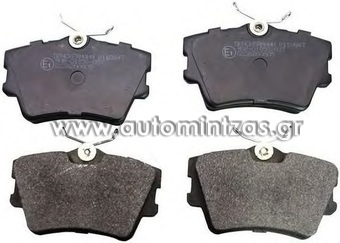 Τακάκια VOLKSWAGEN   MDB2113, FBP4123, 1345339, 5M21-2M008-BB, YM21-2M008-BA, 7D0698451B, 7D0698451F, 7M3698451D, 7M3698451F, 7D0698451C