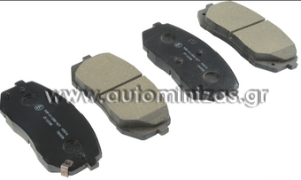 Τακάκια HYUNDAI & KIA  FBP1196, MDB2865, 58101-2SA70, 58101-3ZA70, 58101-3ZA16, 58101-4WA10, 58101-3ZA10, 58101-0ZA00, 58101-2YA00, 58101-1DA00, 58101-2SA50, 58101-1DE00, 58101-2SA51, 58101-2YA50, 58101-C2A10, 58101-C2A20