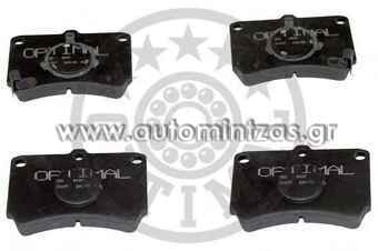 Brake pads MAZDA 323 III   BG354928ZA, B092-33-28Z, B092-49-280, B092-49-280A, B095-33-28Z, B095-49-280, B100-49-280A, B2Y5-49-280, BG34-49-280, BG34-49-280A, BG35-49-280, BL533328Z, BL53-33-28Z 9A, BL53-33-28Z MF, BL53-33-38Z, BG354928ZA, 36594, 301135, 50-03-326, PA469, 822-103-0, BP1193