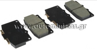 Brake pads MAZDA    D3035M, FC02-33-28Z, UB39-49-280, UB39-49-290A, UB71-49-280, UBY2-33-28Z, UC8649280A, 36606, 301172, 822-283-0, LP870, BP1258, 292.0, 6109779, 22-0283-0, M360A34, 292.0, GDB977